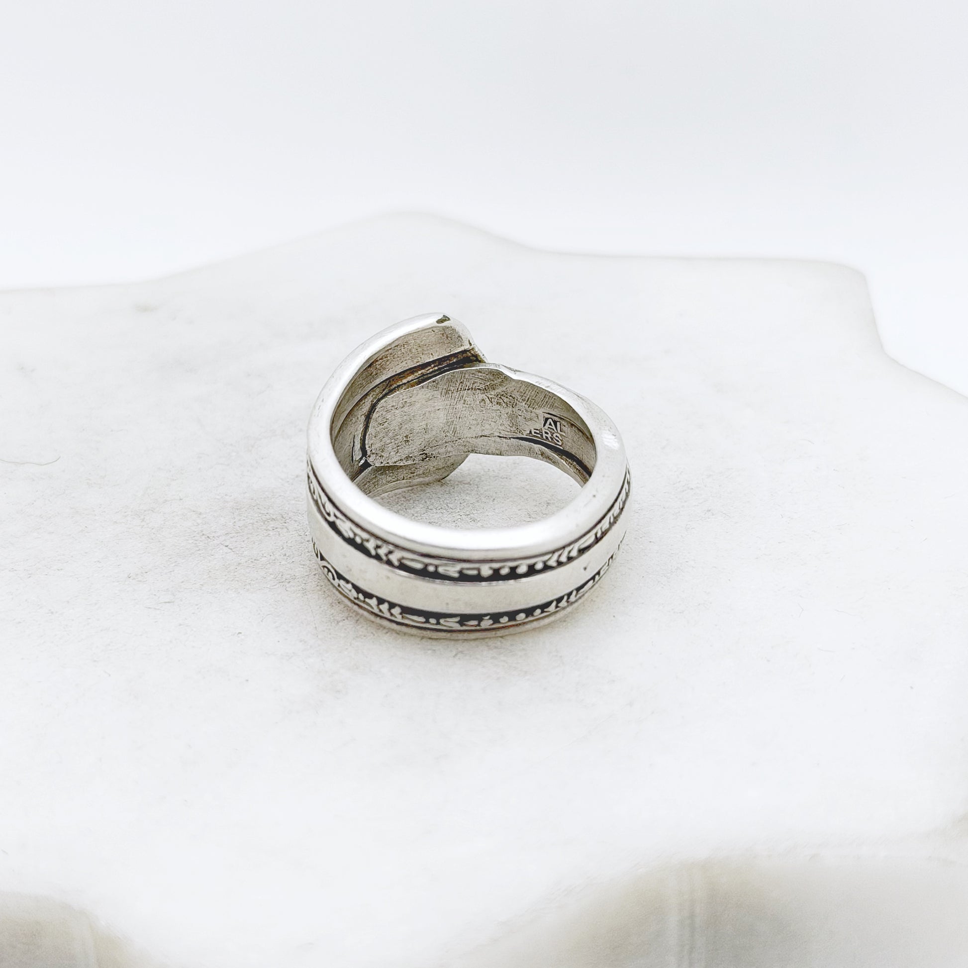 Gracious 1939, Custom Size Spoon Ring, Vintage Silverware Ring Rings callistafaye