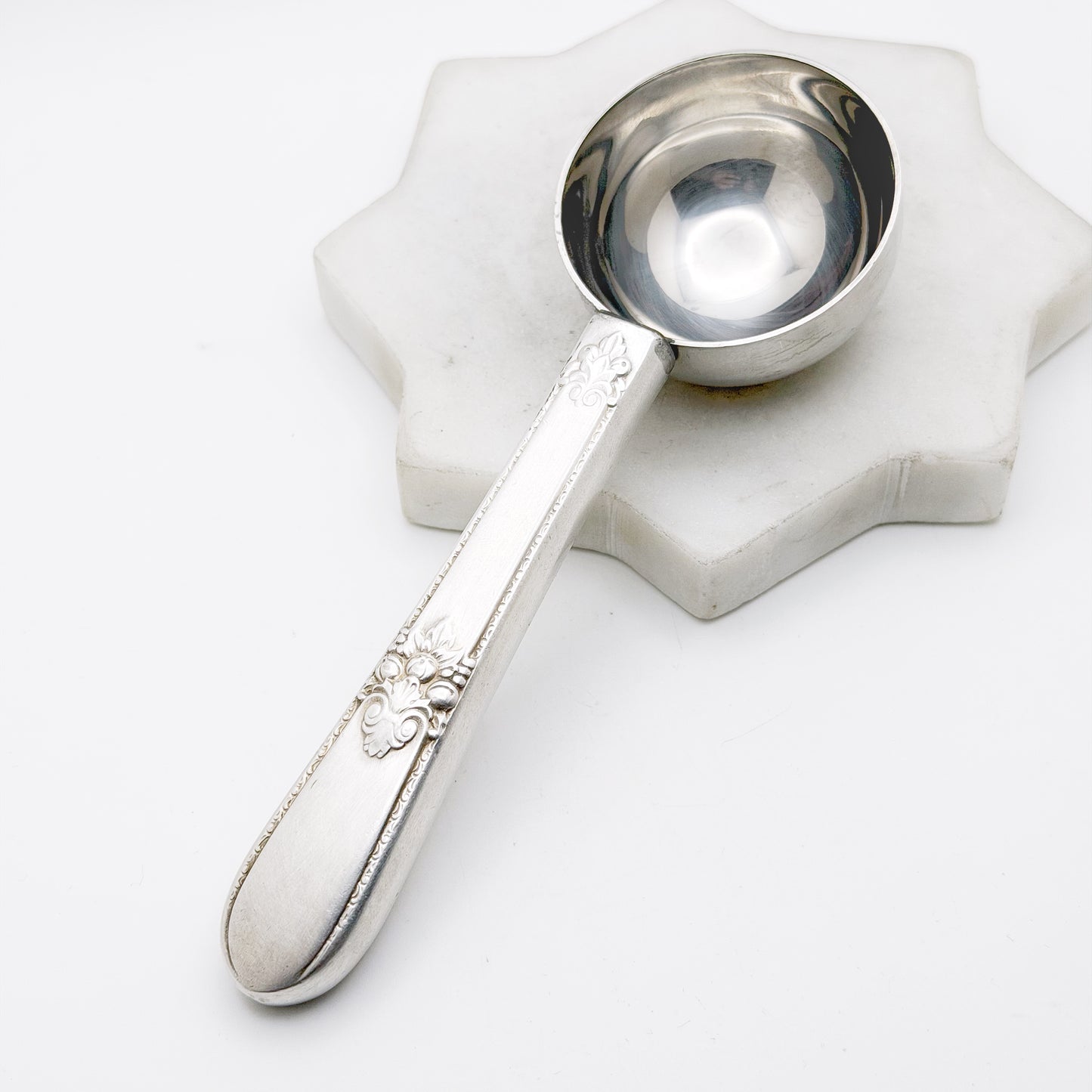 Adoration 1930, Coffee Measuring Spoon, Vintage Silverware Scoop Scoop callistafaye