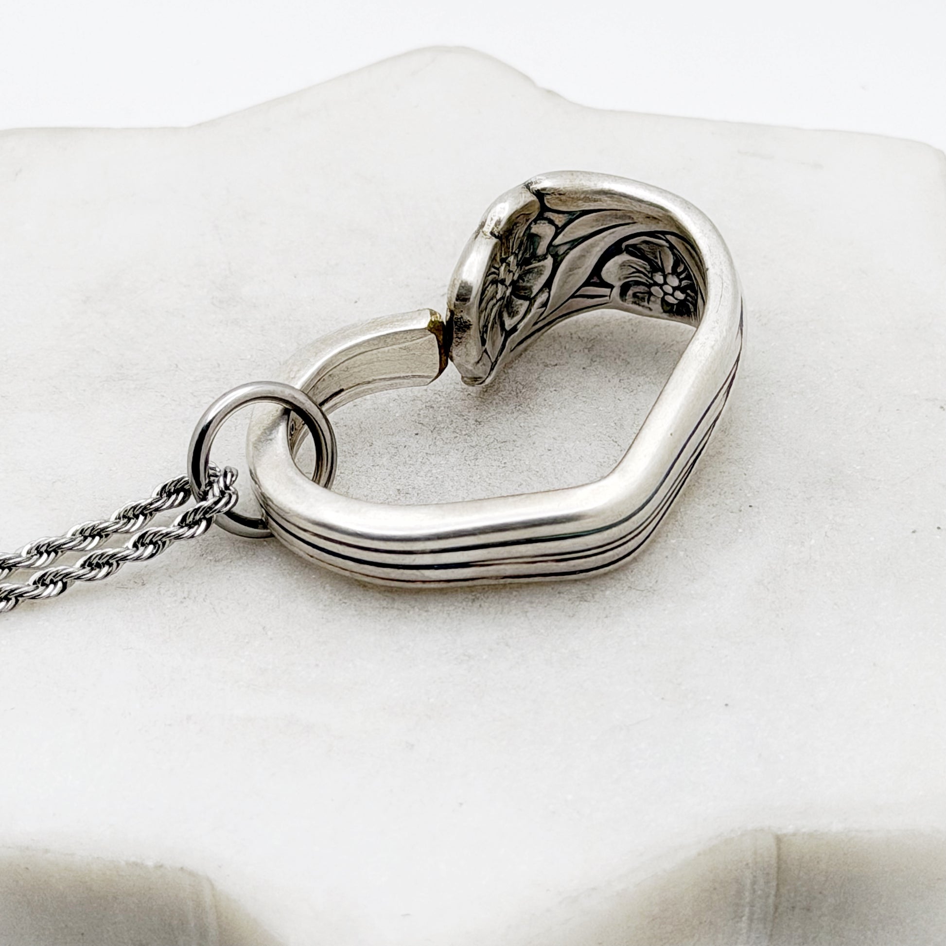 Trillia 1993, RARE Floating Heart, Vintage Spoon Jewelry Hearts callistafaye