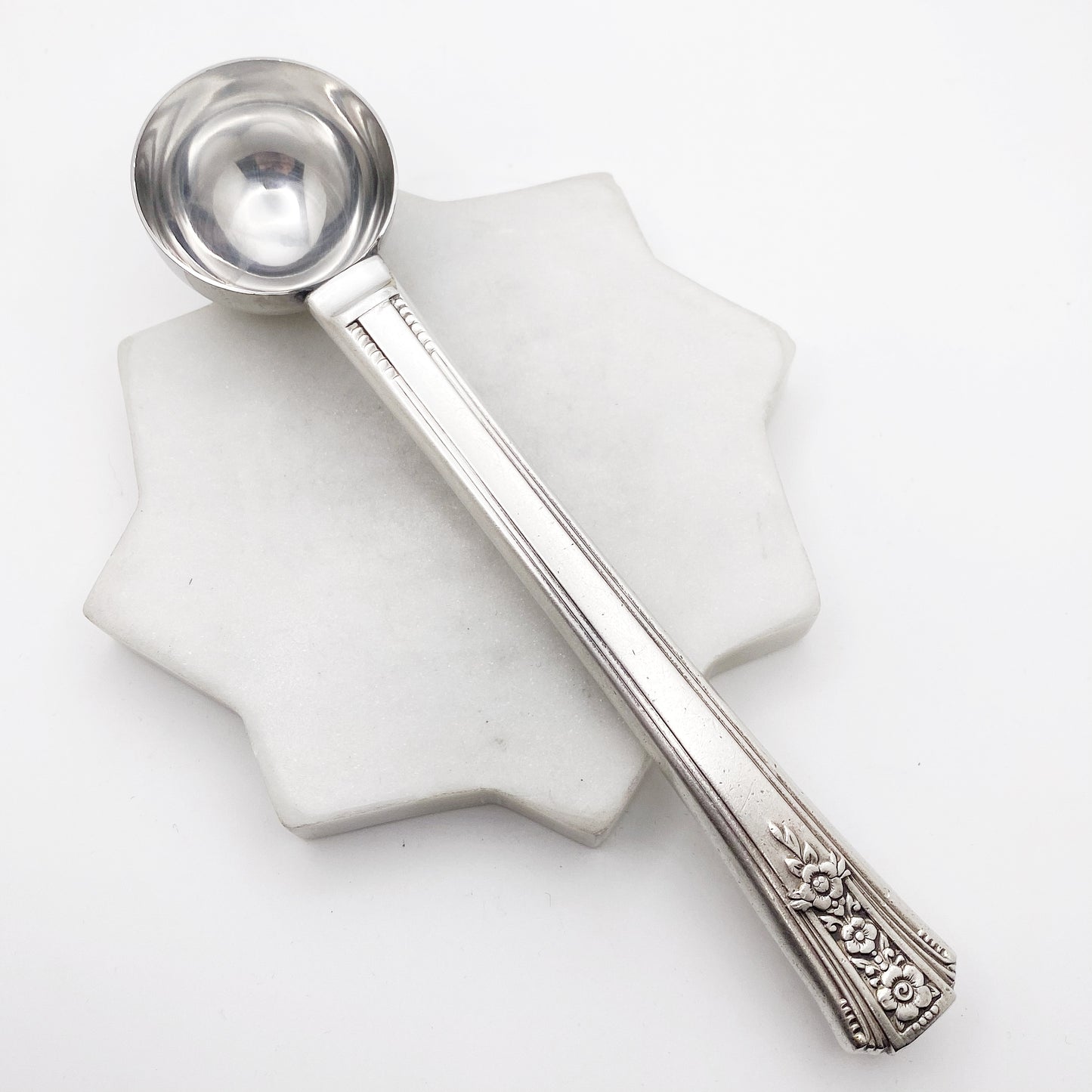 Fortune 1939, RARE Tea Measuring Spoon (long), Vintage Silverware Scoop Scoop callistafaye   