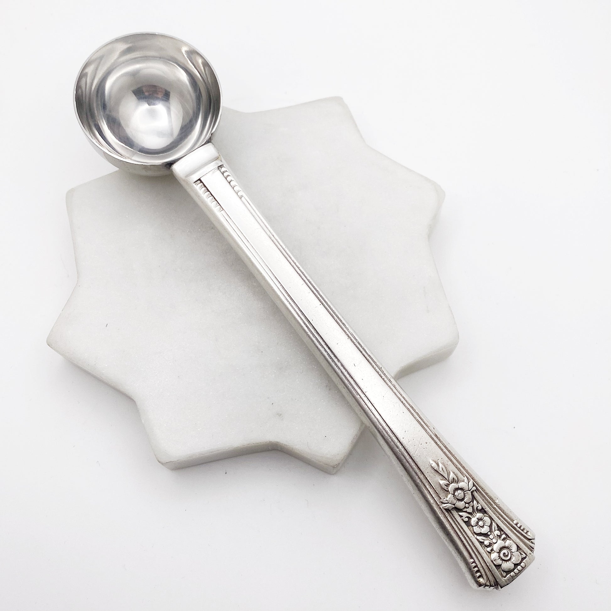 Fortune 1939, RARE Tea Measuring Spoon (long), Vintage Silverware Scoop Scoop callistafaye   