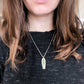 Iris Pendant, February Birth Month, Reclaimed Collector's Spoon Necklace, Vintage Souvenir Spoon Jewelry Necklaces callistafaye   