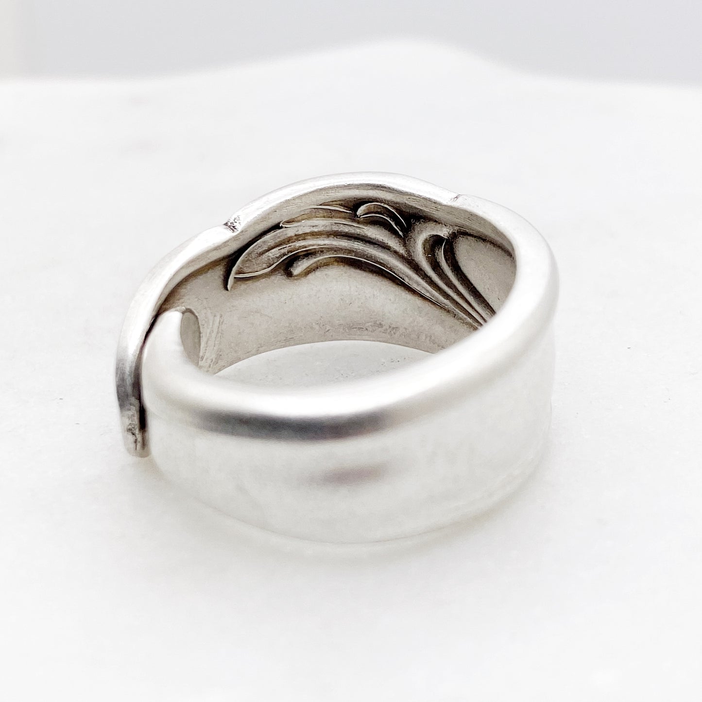 Exquisite 1957, Custom Size Spoon Ring, Vintage Silverware Ring Rings callistafaye   