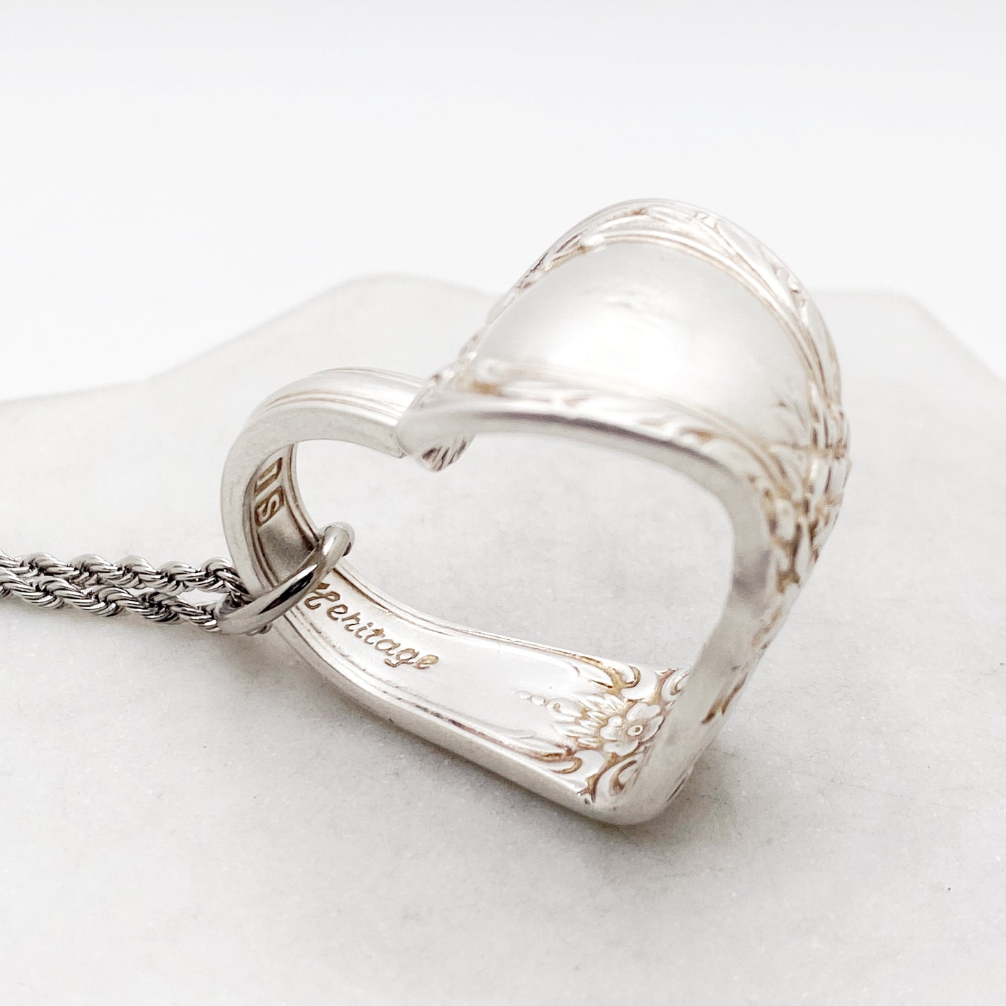 Heritage 1953, Floating Heart, Vintage Spoon Jewelry Hearts callistafaye