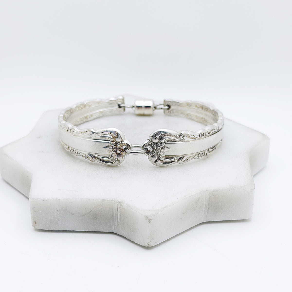 Bellfontaine 1973, RARE Two-Part Spoon Bracelet, Vintage Spoon Handle, Vintage Spoon Bracelet Bracelets callistafaye