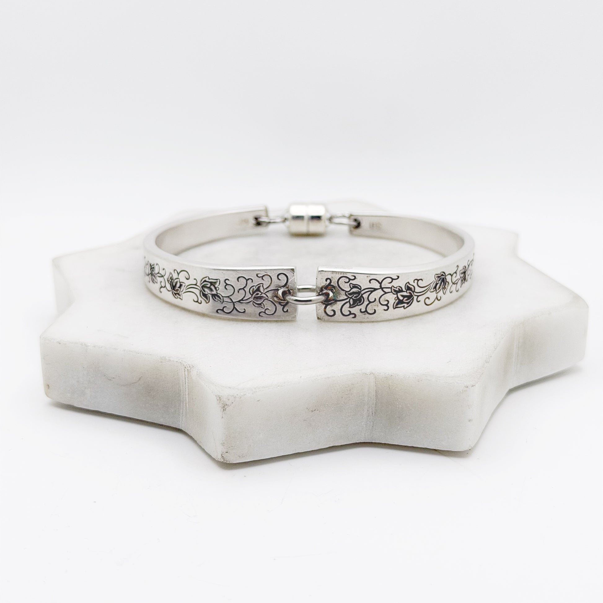 Silver Lace 1968, RARE Two-Part Spoon Bracelet, Vintage Spoon Handle, Vintage Spoon Bracelet Bracelets callistafaye