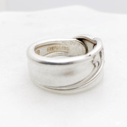 Exquisite 1957, Custom Size Spoon Ring, Vintage Silverware Ring Rings callistafaye   