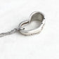 White Orchid 1953, Small Floating Heart, Vintage Spoon Jewelry Hearts callistafaye   