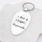 I Run a Tight Shipwreck, Hand Stamped Vintage Spoon Keychain Keychains callistafaye   