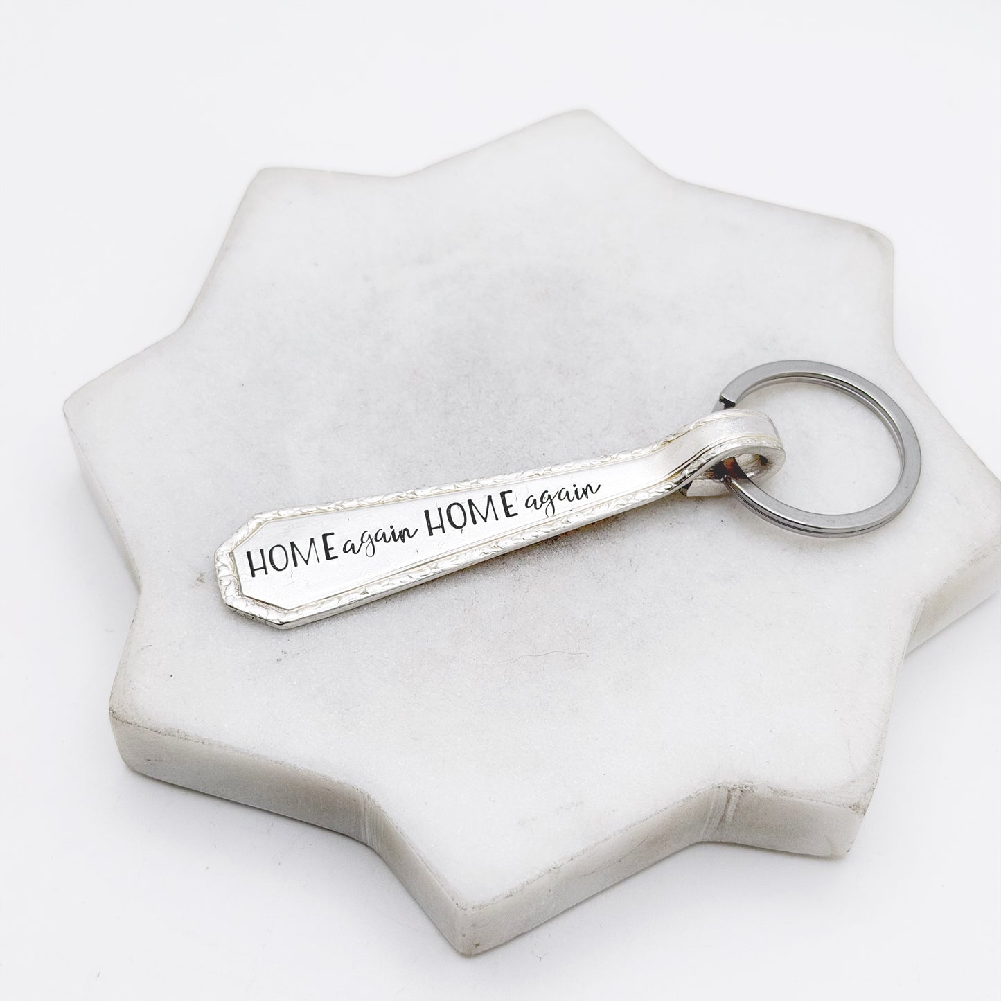 Home Again Home Again, Spoon Handle Keychain Keychains callistafaye