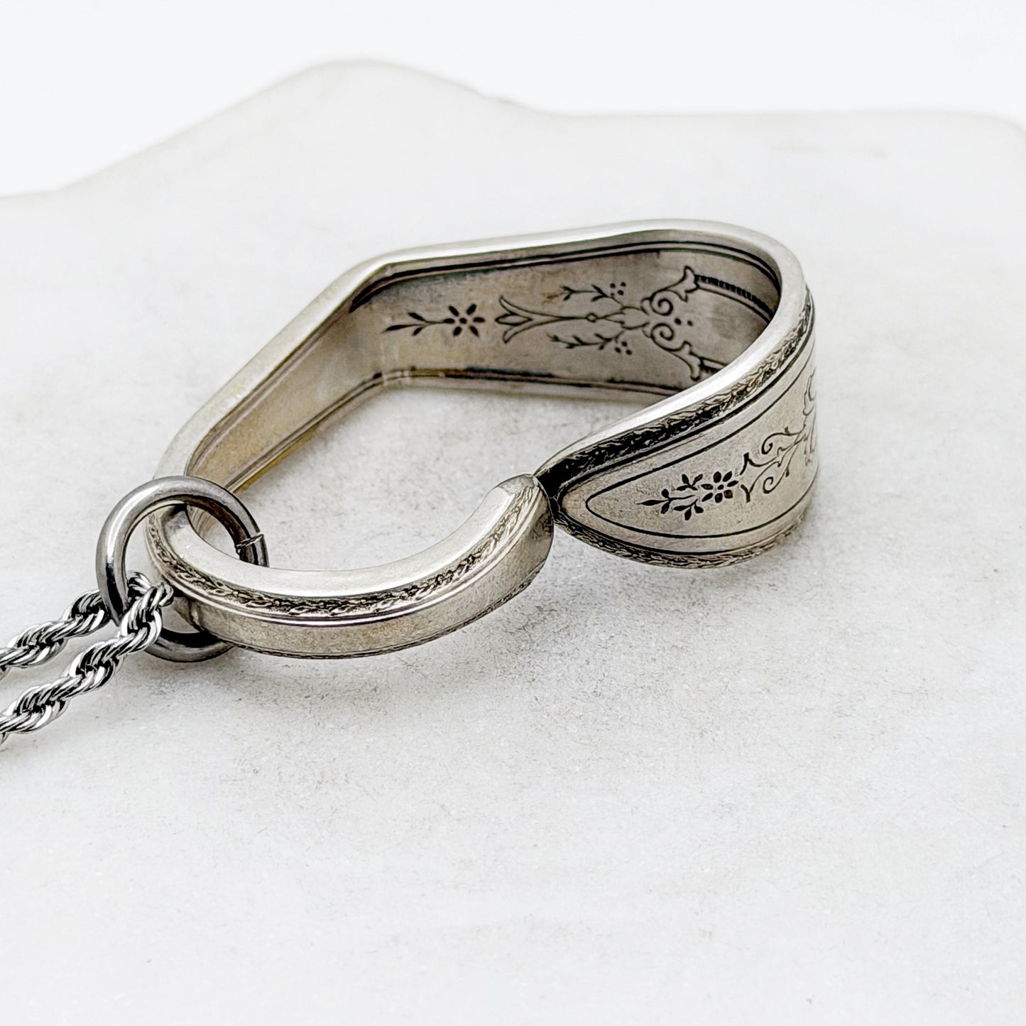 Argosy 1926, Antique Floating Heart, Antique Spoon Jewelry Hearts callistafaye