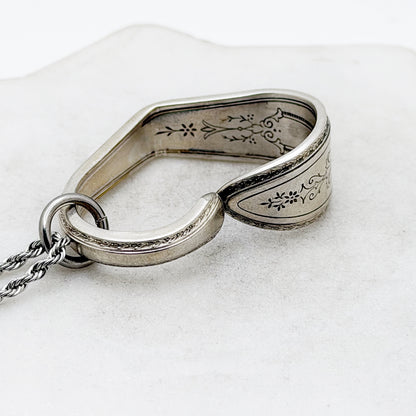 Argosy 1926, Antique Floating Heart, Antique Spoon Jewelry Hearts callistafaye