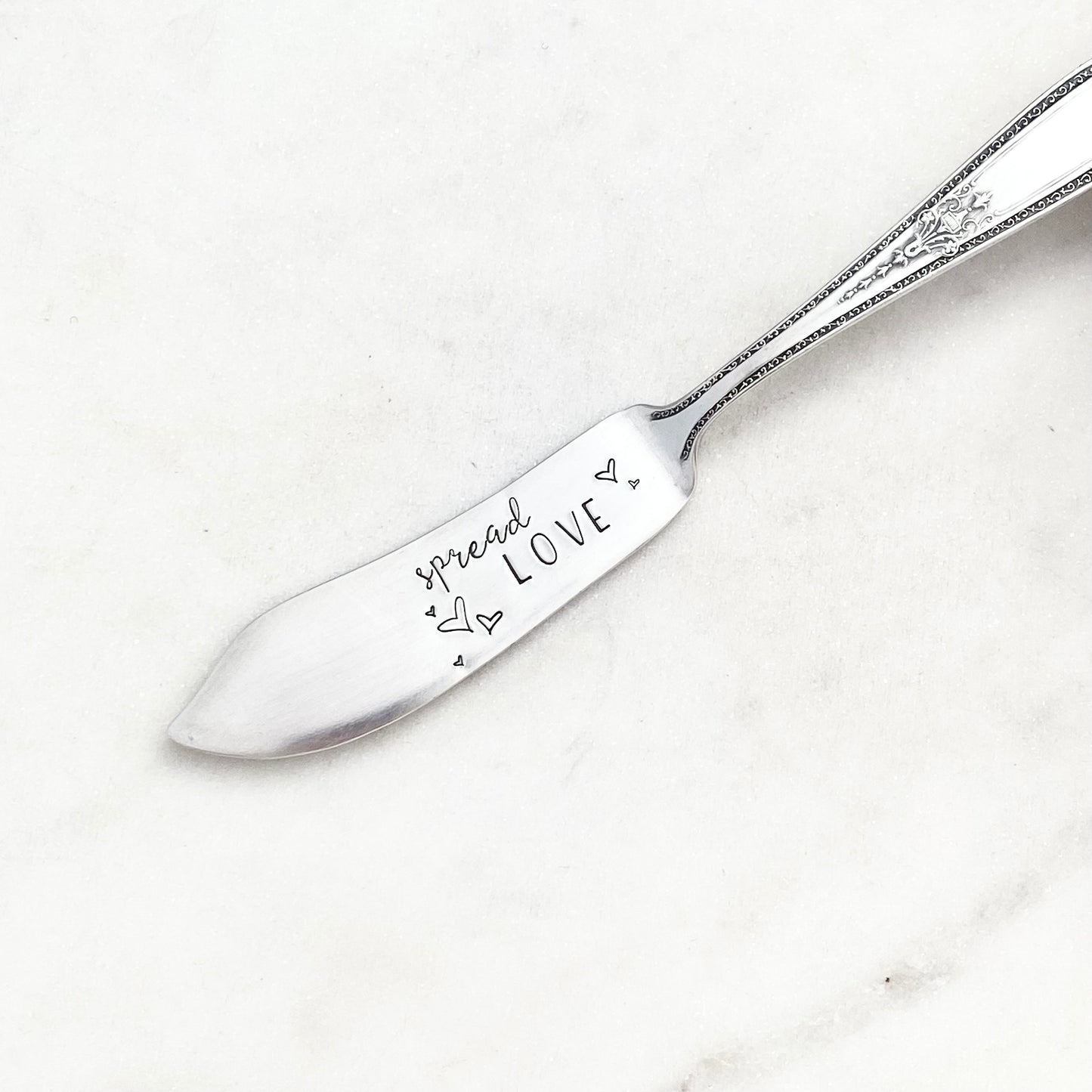 Spread Love, Hand Stamped Vintage Spreader Spreaders callistafaye   