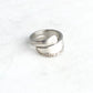Tiny Brittany Rose 1948, Size 8, RARE Demi Spiral Ring, Vintage Spoon Ring Rings callistafaye   