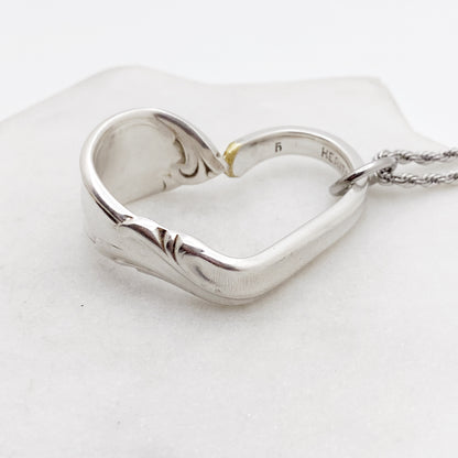 Sandringham 1969, Floating Heart, Vintage Spoon Jewelry Hearts callistafaye   