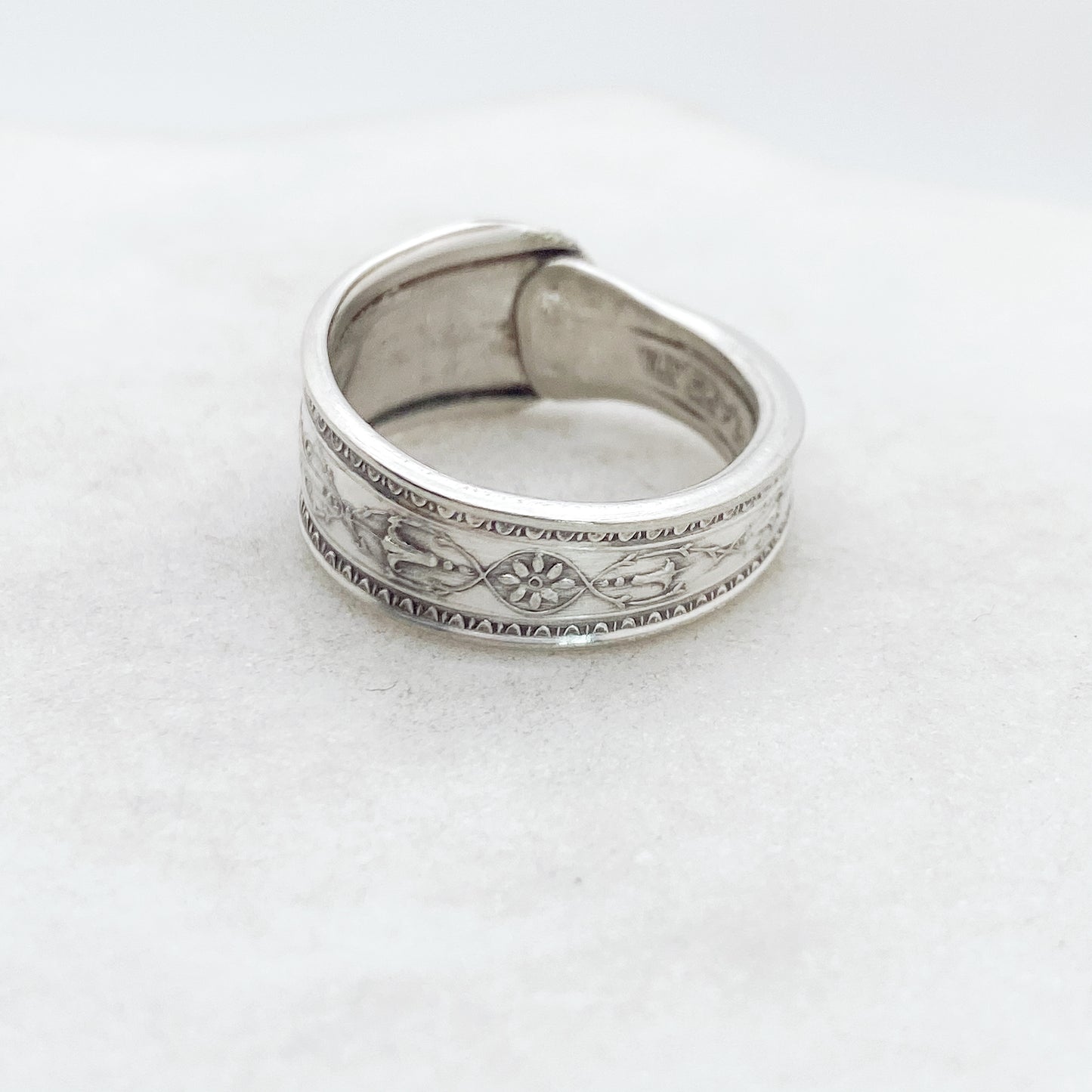 Orleans 1927, Custom Size Spoon Ring, Vintage Silverware Ring Rings callistafaye