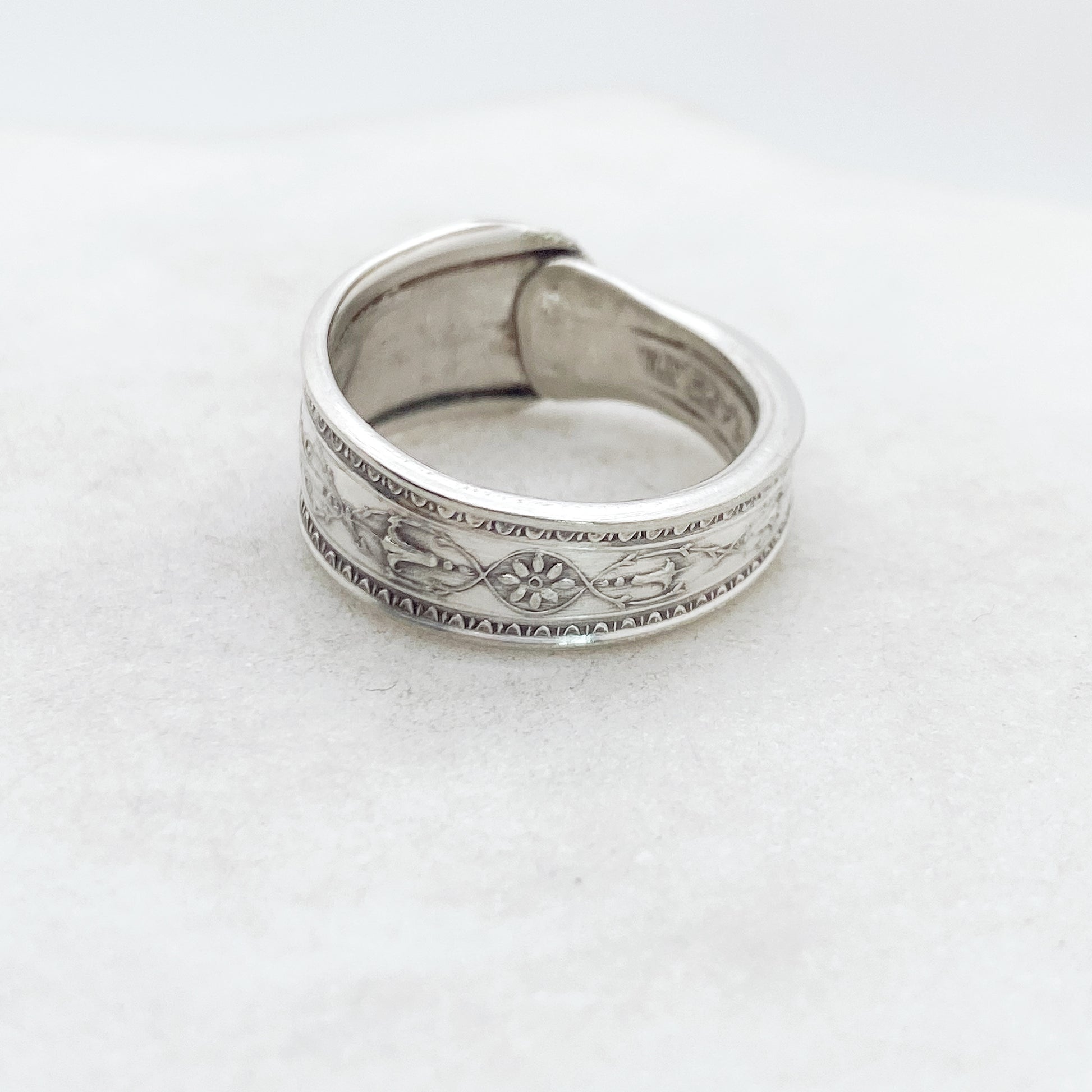 Orleans 1927, Custom Size Spoon Ring, Vintage Silverware Ring Rings callistafaye