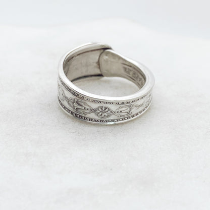 Orleans 1927, Custom Size Spoon Ring, Vintage Silverware Ring Rings callistafaye