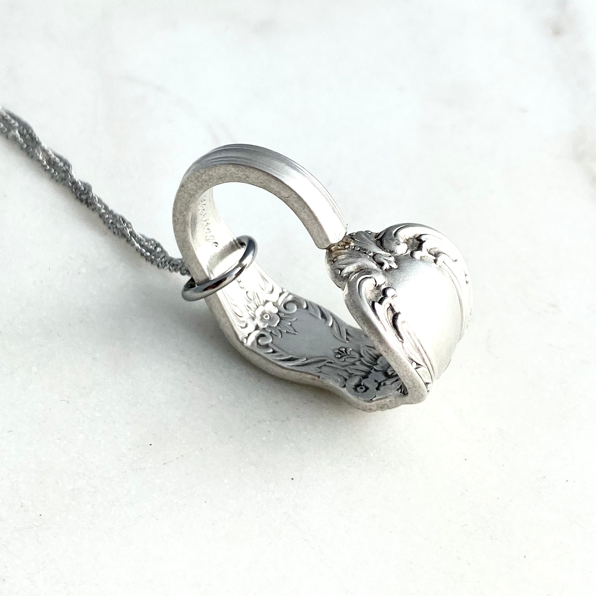 Heritage 1953, Small Floating Heart, Vintage Spoon Jewelry Hearts callistafaye   