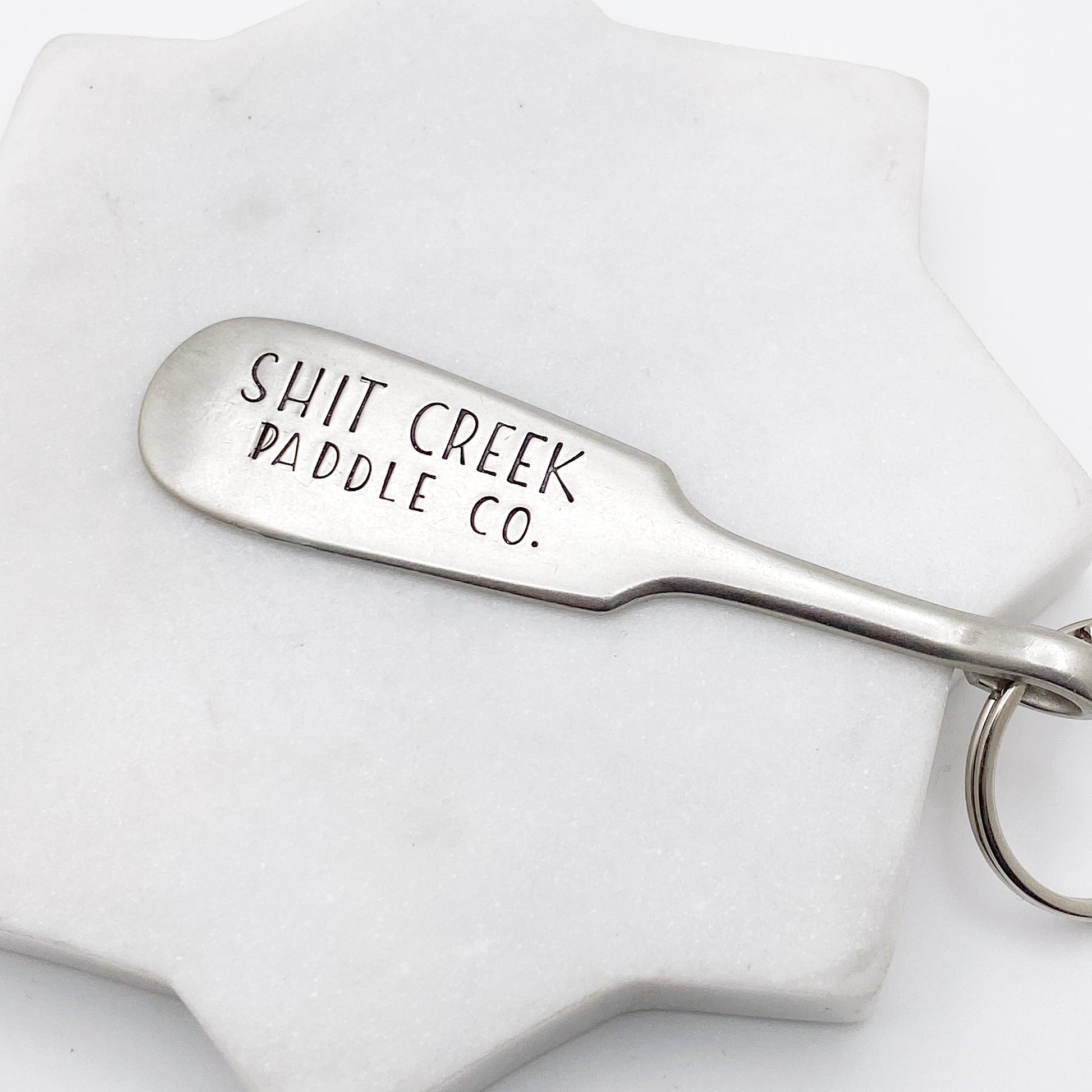 Shit Creek Paddle Co, Shit Creek Paddle, Spoon Handle Keychain Keychains callistafaye   