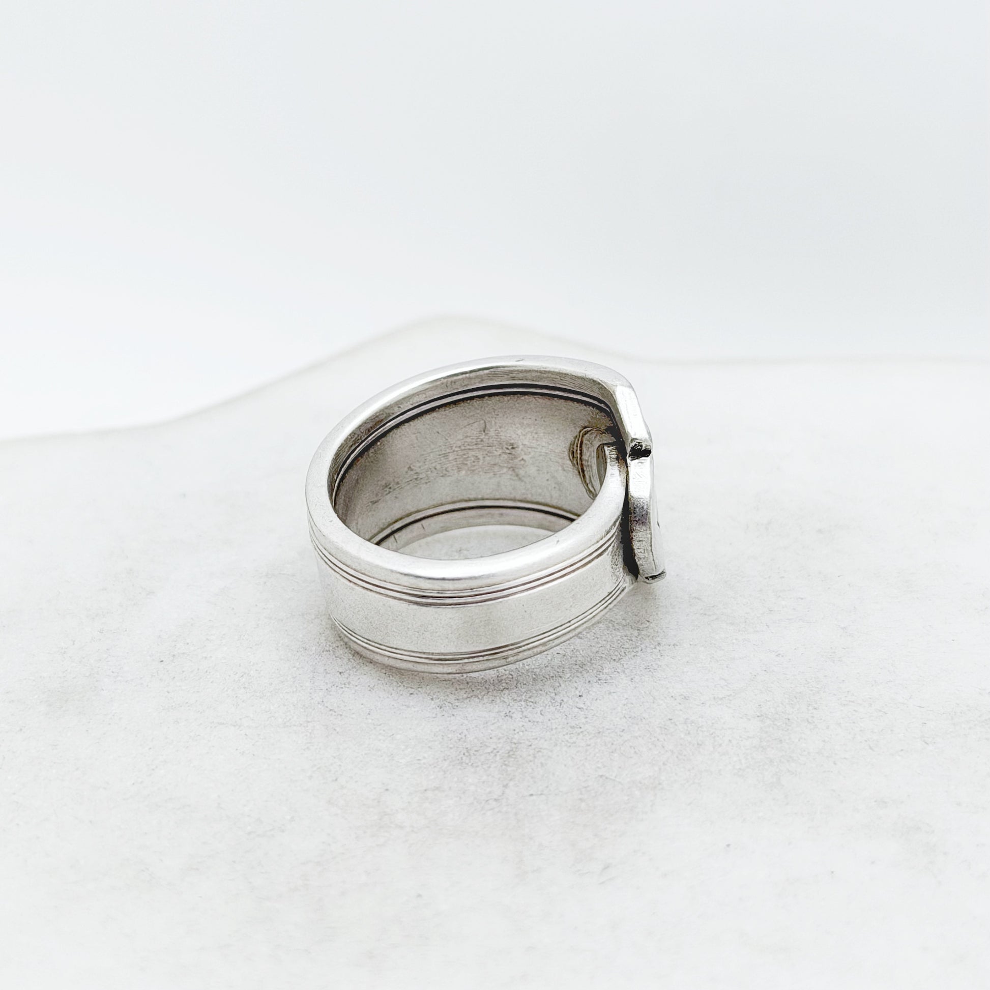Barbara 1931, Custom Size Spoon Ring, Vintage Silverware Ring Rings callistafaye