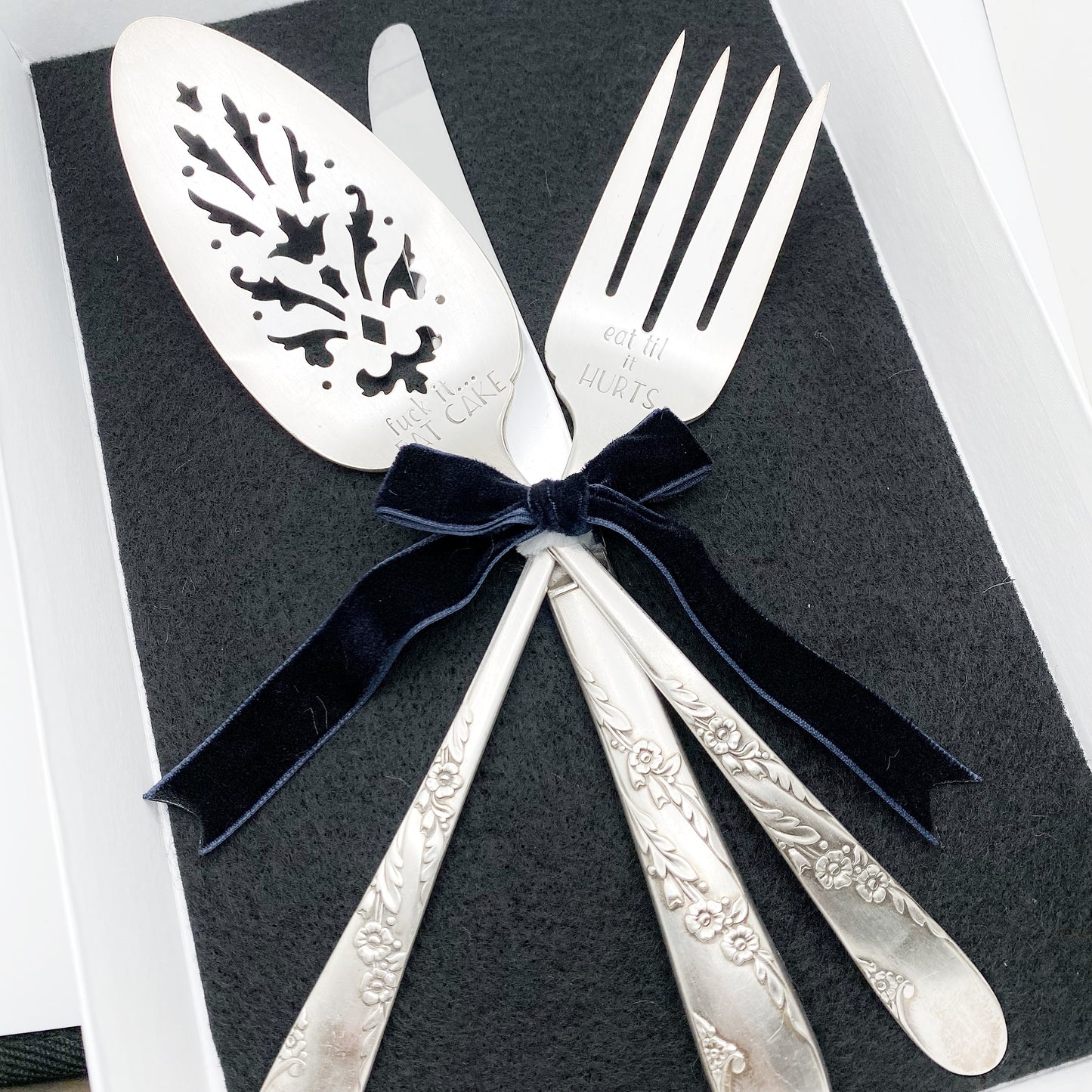 Bridal Wreath 1950, Serving Set 2, Hand Stamped Vintage Serving Sets & Pieces Serving Set callistafaye