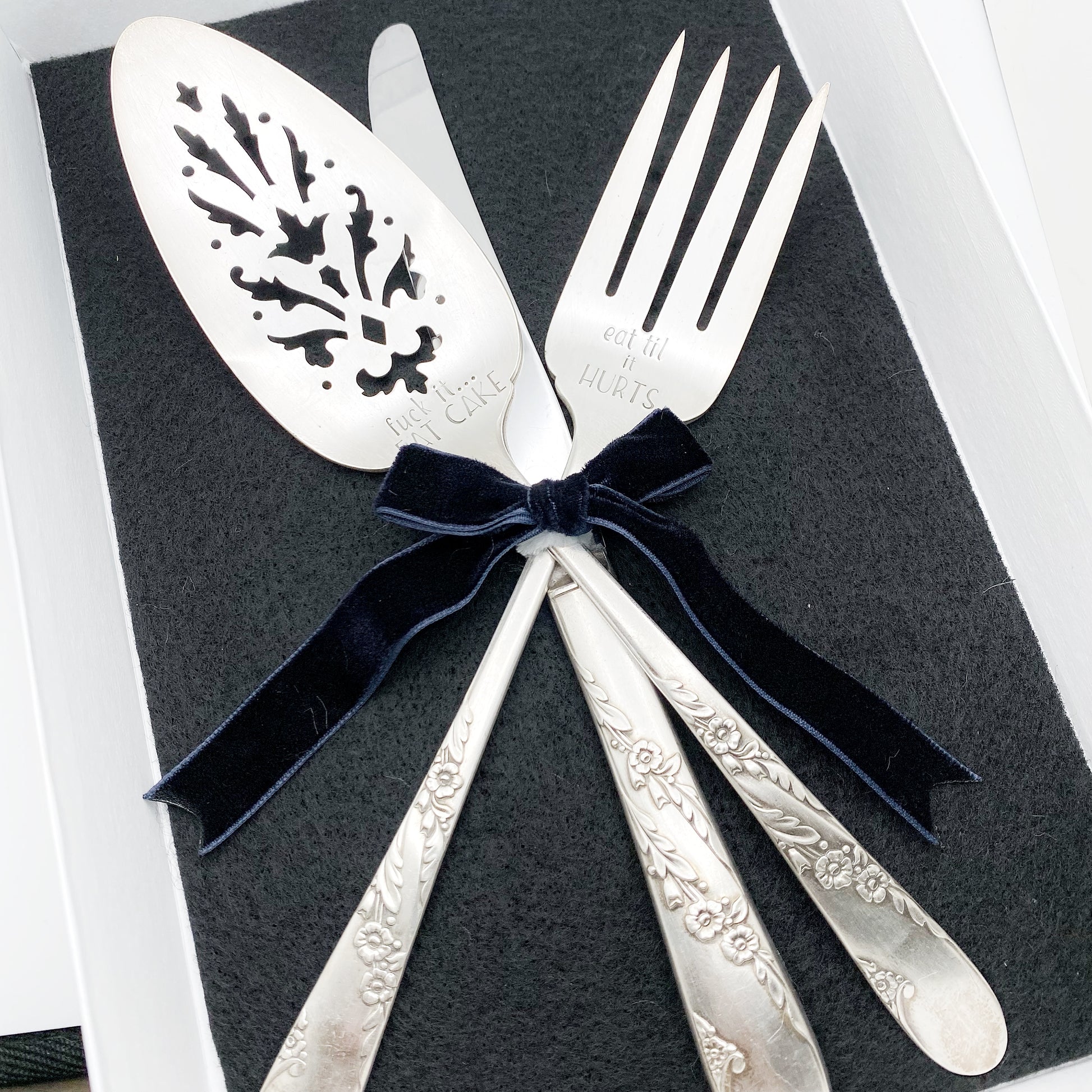 Bridal Wreath 1950, Serving Set 2, Hand Stamped Vintage Serving Sets & Pieces Serving Set callistafaye