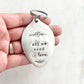 All We Need is Love, Hand Stamped Vintage Spoon Keychain Keychains callistafaye   
