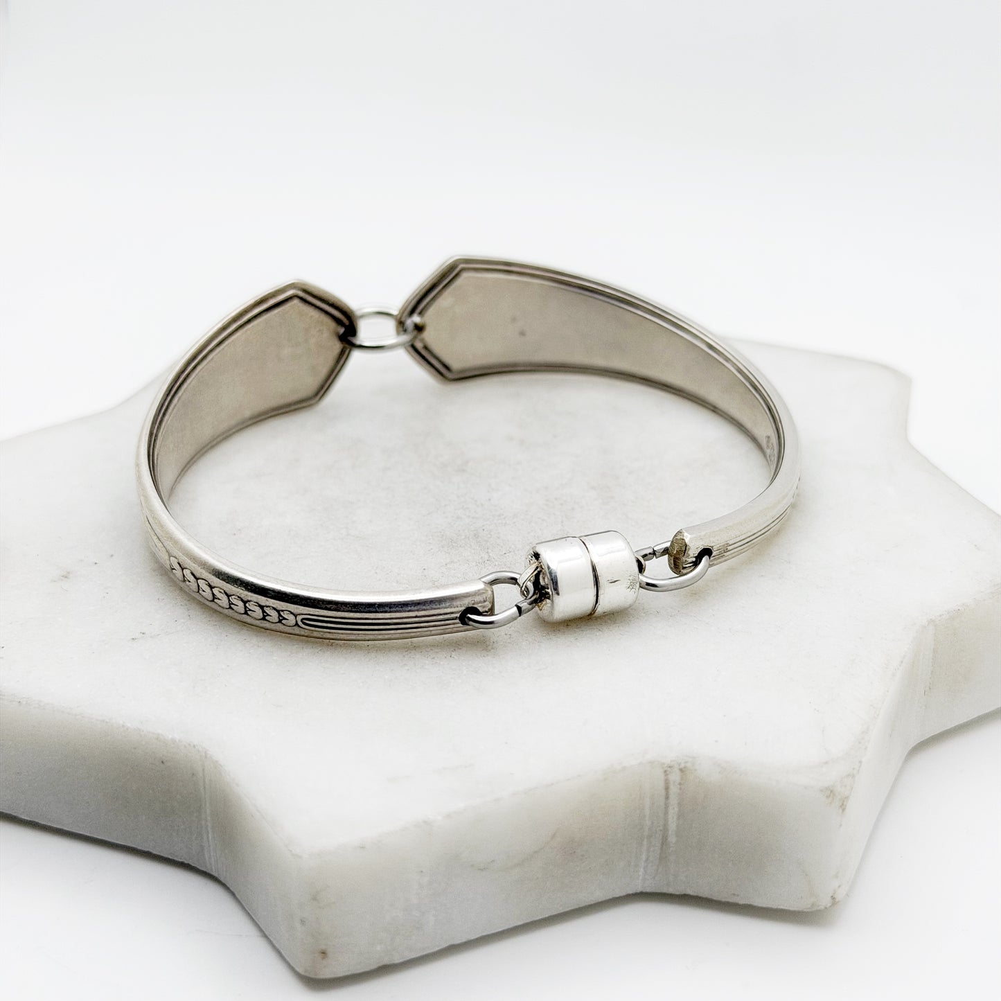 Roses (Roschen) 1925, Antique Two-Part Spoon Bracelet, Antique Spoon Handle, Antique Spoon Bracelet Bracelets callistafaye