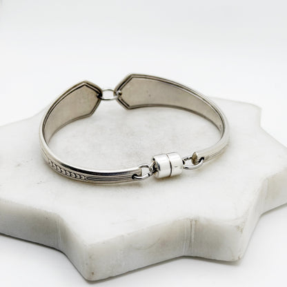 Roses (Roschen) 1925, Antique Two-Part Spoon Bracelet, Antique Spoon Handle, Antique Spoon Bracelet Bracelets callistafaye