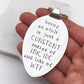Being an Adult..., Hand Stamped Vintage Spoon Keychain