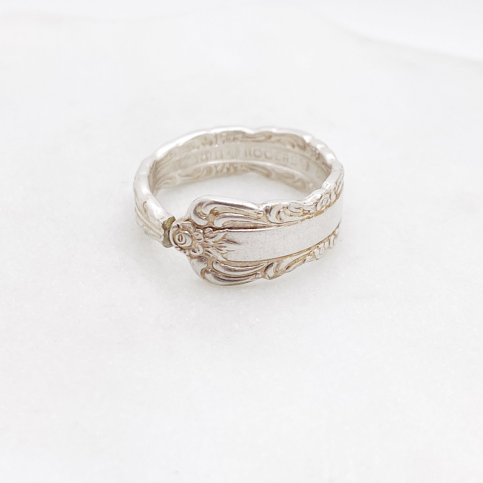 Tiny Bellfontaine 1973, Custom Size, RARE Demi Spoon Ring, Vintage Spoon Ring Rings callistafaye   