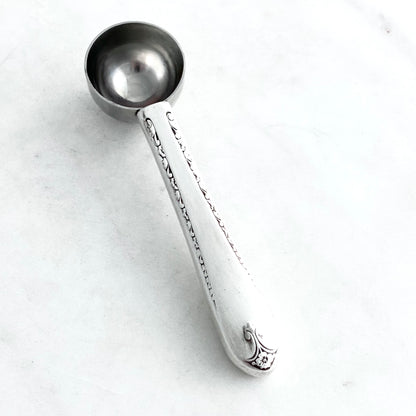 Exquisite 1940, Tea Measuring Spoon, Vintage Silverware Scoop Scoop callistafaye   