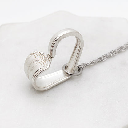 Aurora 1930, Small Floating Heart, Vintage Spoon Jewelry Hearts callistafaye   