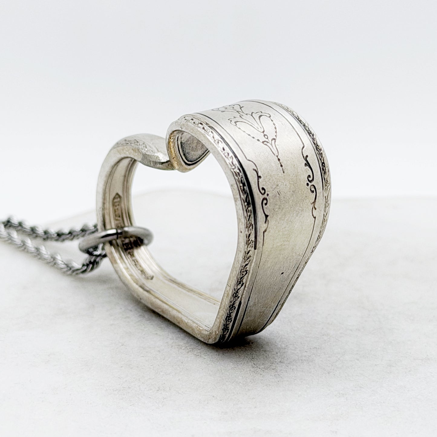 Argosy 1926, Antique Floating Heart, Antique Spoon Jewelry Hearts callistafaye