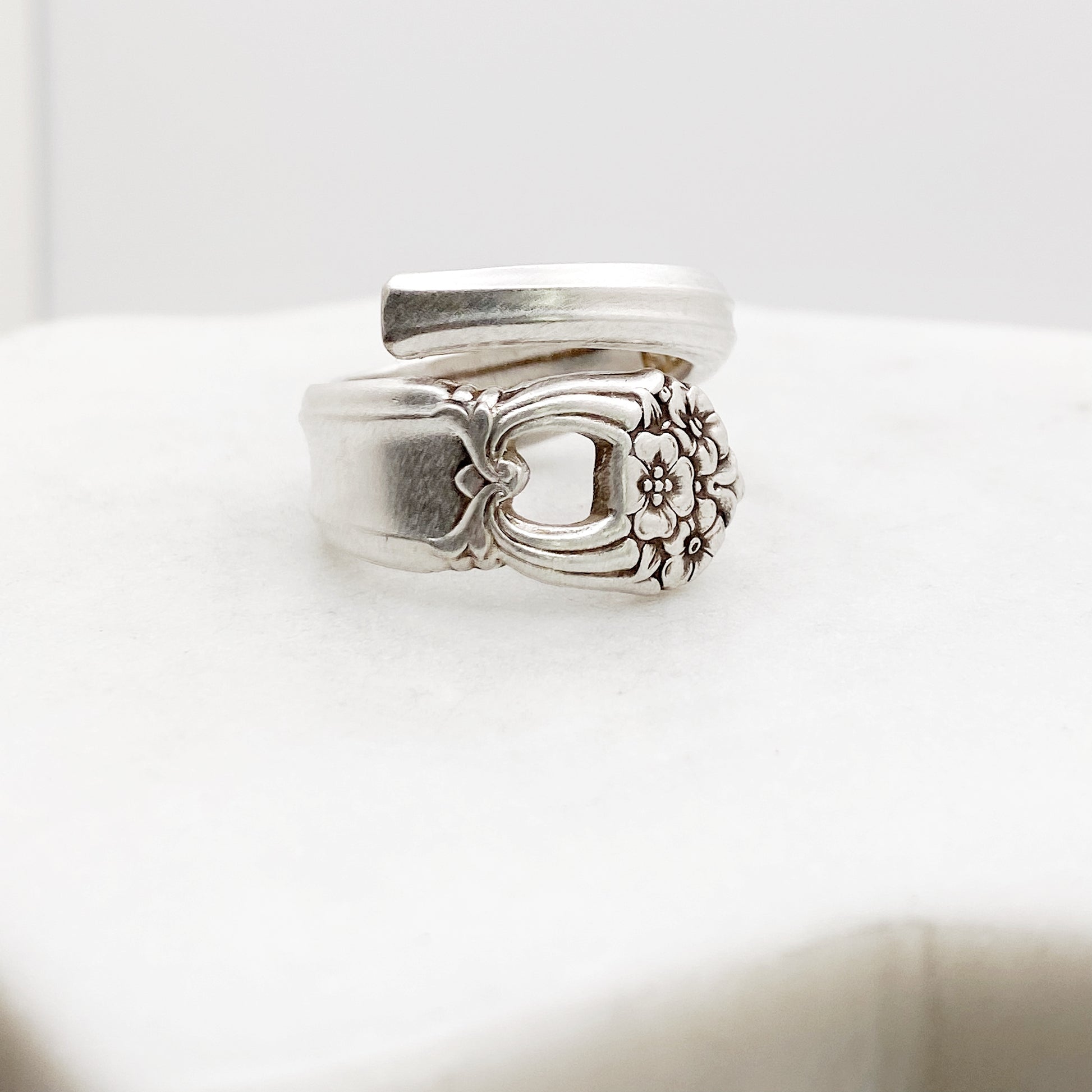 Eternally Yours 1941, Custom Size Spiral Spoon Ring, Vintage Spoon Ring Rings callistafaye   