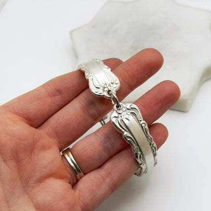 Bellfontaine 1973, RARE Two-Part Spoon Bracelet, Vintage Spoon Handle, Vintage Spoon Bracelet Bracelets callistafaye
