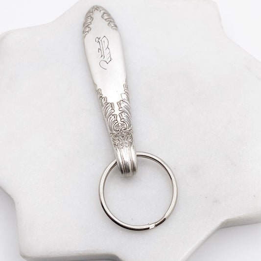 B Monogram, King Edward 1936, Spoon Handle Keychain Keychains callistafaye   