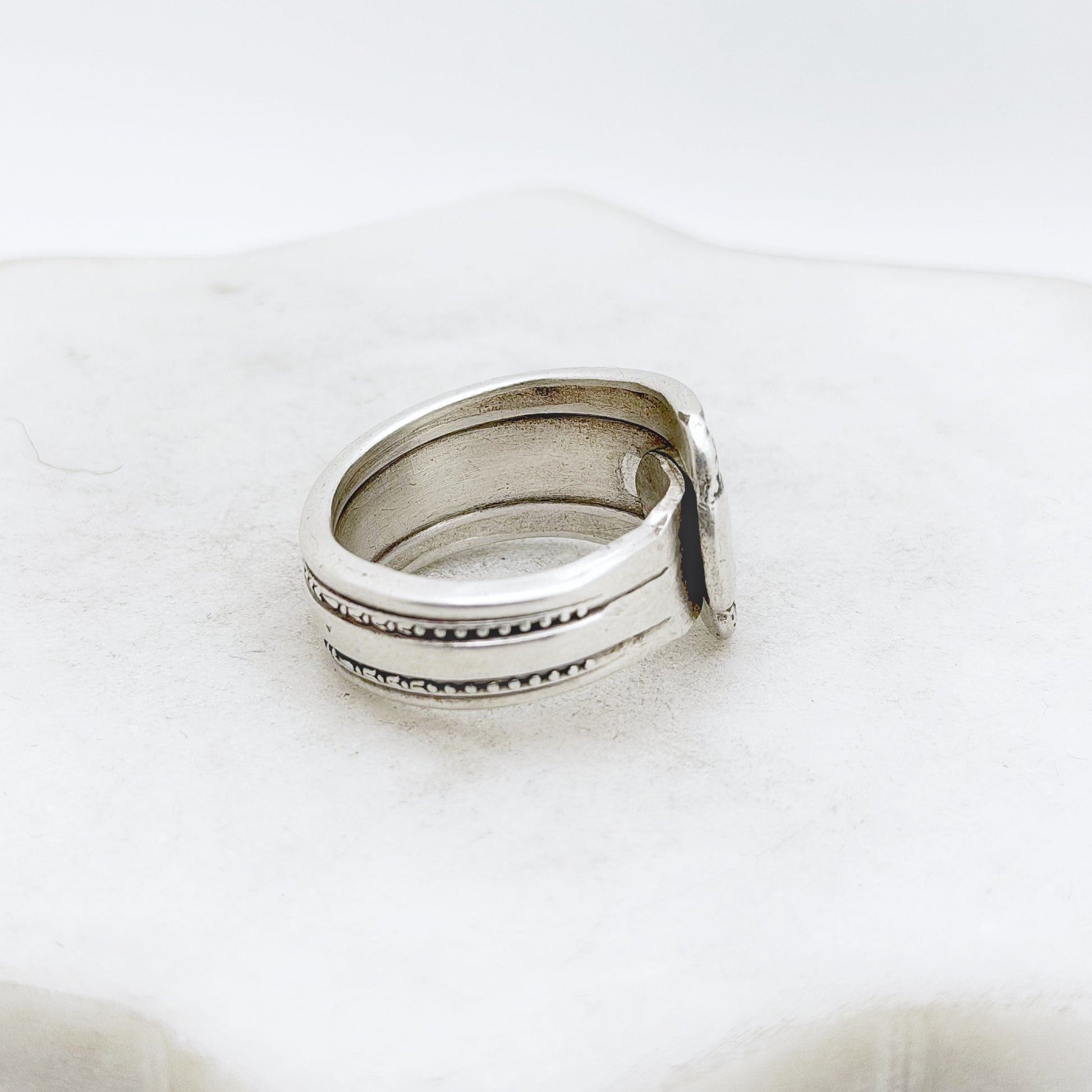 Gracious 1939, Custom Size Spoon Ring, Vintage Silverware Ring Rings callistafaye