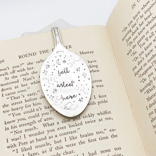 Fell Asleep Here (script), Vintage Spoon Bookmark Bookmarks callistafaye   