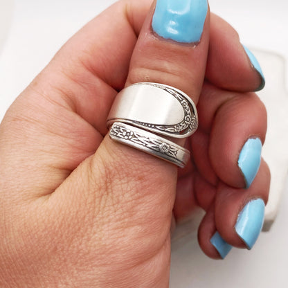 Lovelace 1936, Custom Size Spiral Spoon Ring, Vintage Spoon Ring Rings callistafaye