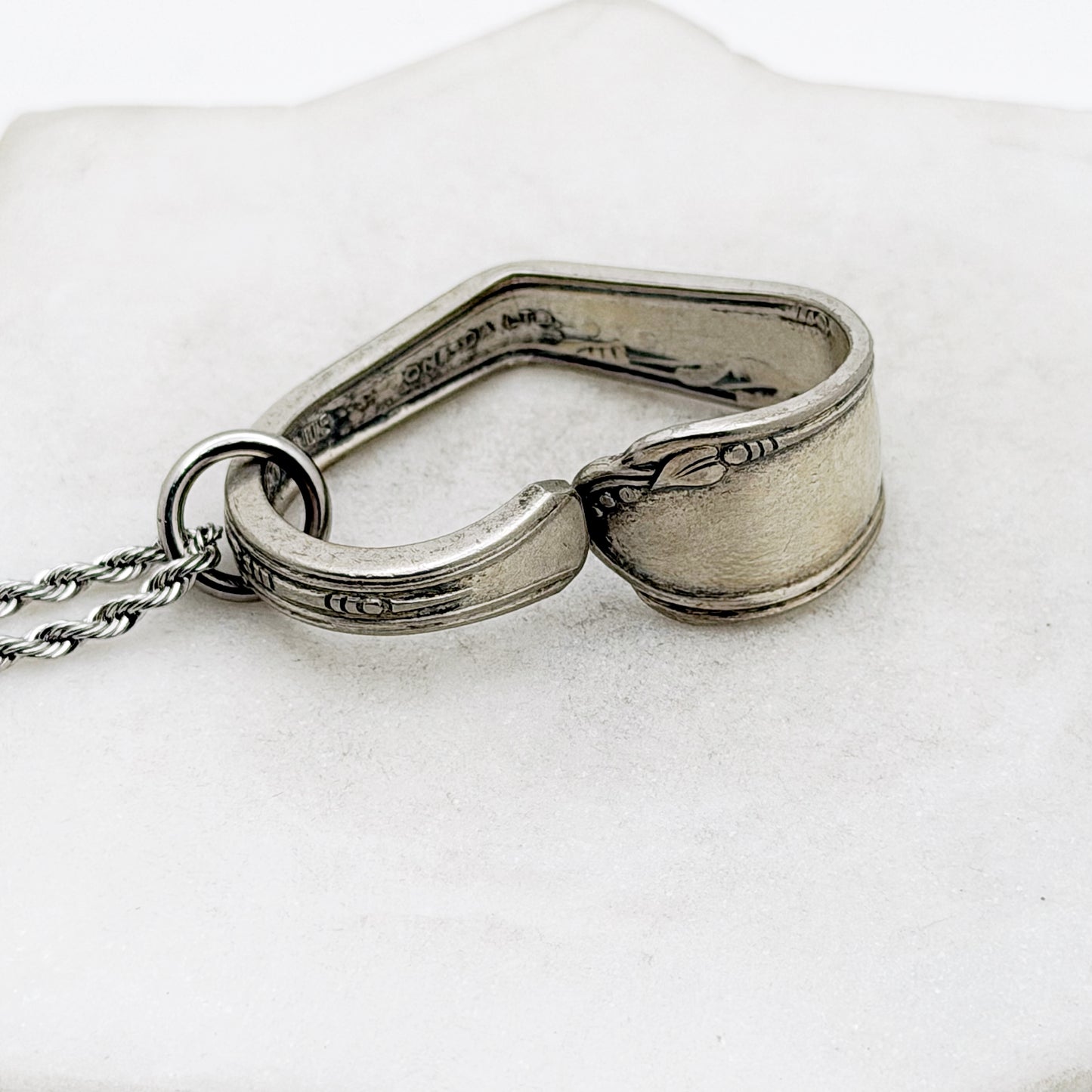 Meadowbrook 1936, Floating Heart, Vintage Spoon Jewelry Hearts callistafaye