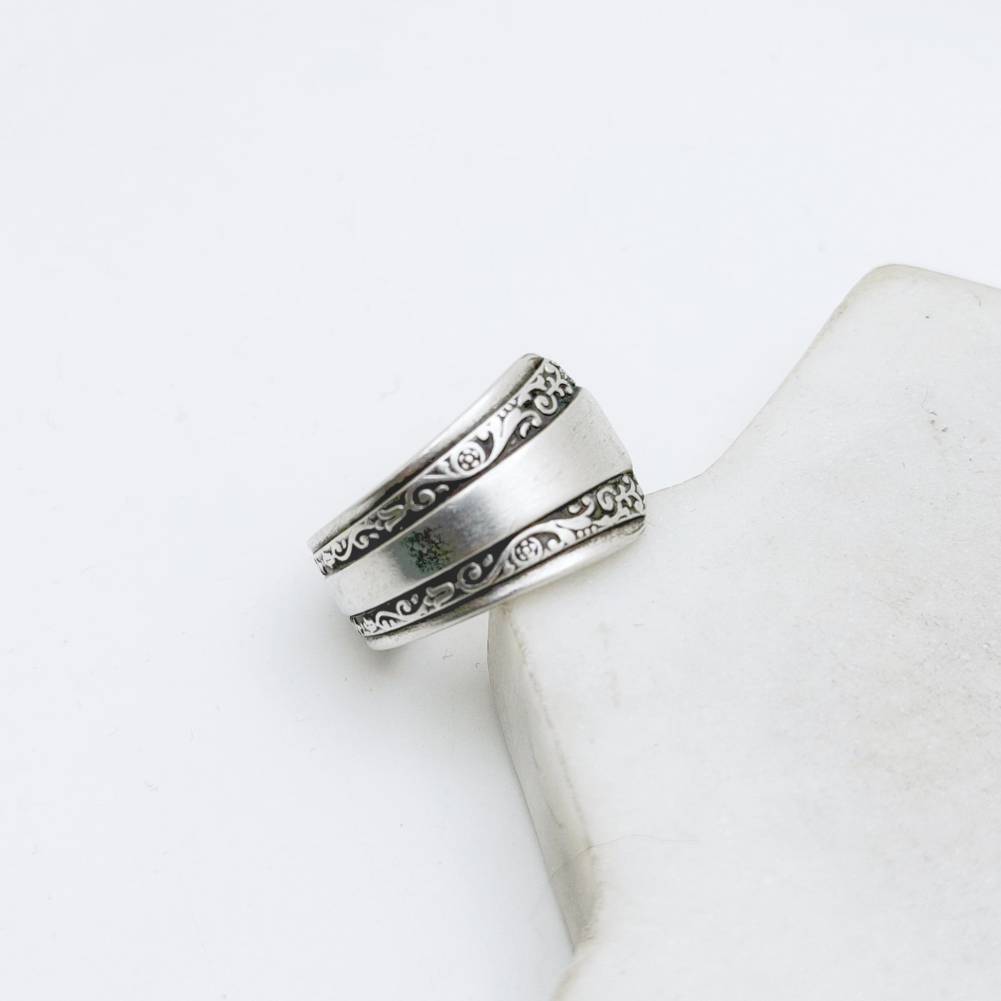 Gracious 1939, Custom Size Spoon Ring, Vintage Silverware Ring Rings callistafaye