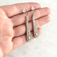 Sugar Tong Drop Earrings, Reclaimed Silverware Earrings, Vintage Spoon Jewelry Earrings callistafaye   