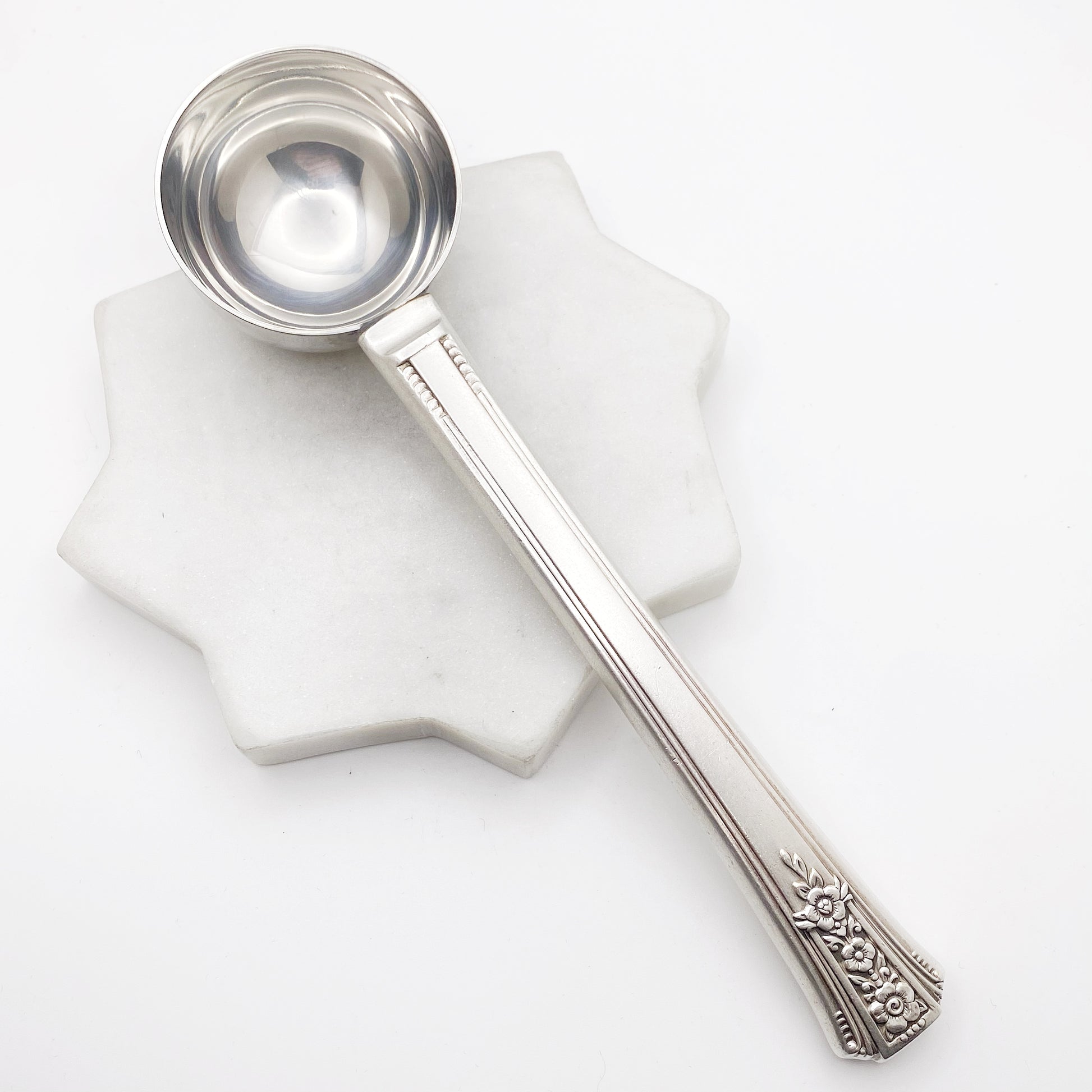 Fortune 1939, RARE Coffee Measuring Spoon (long), Vintage Silverware Scoop Scoop callistafaye   