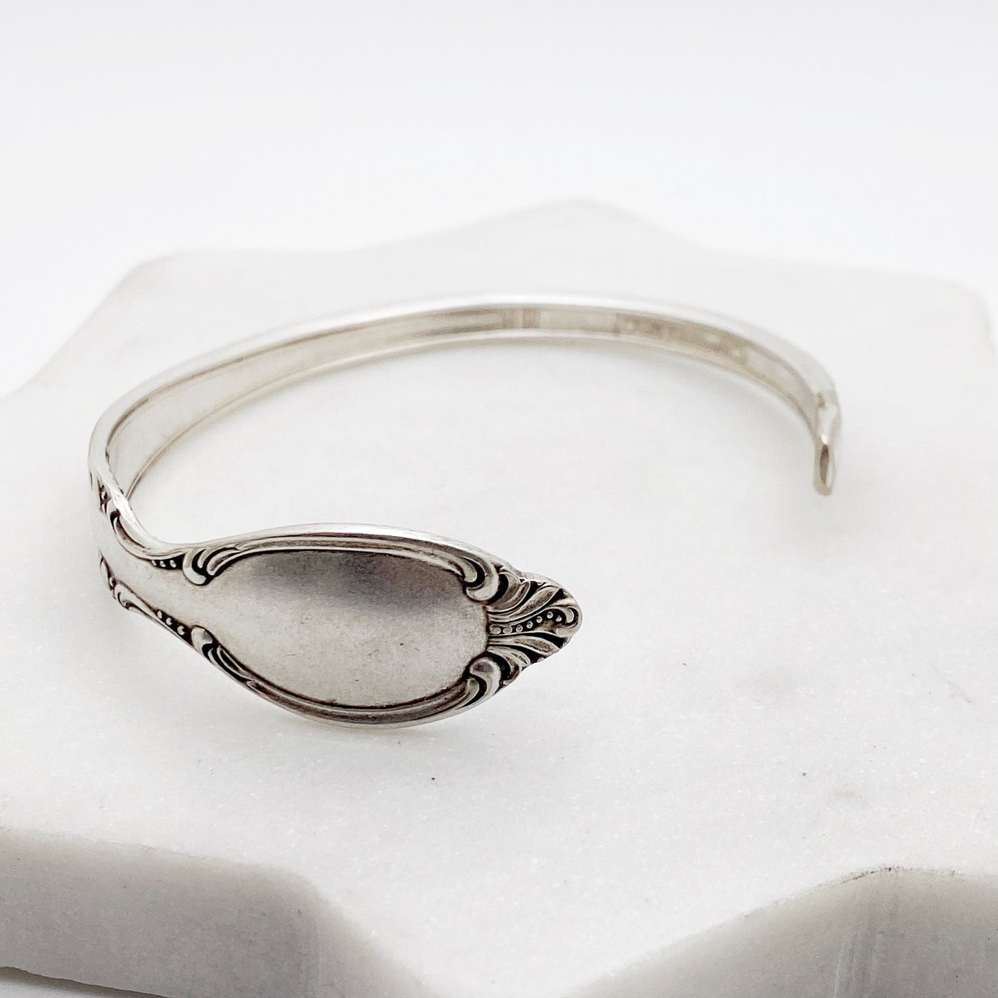 SMALL Precious Mirror 1954, Small Cuff Bracelet, Vintage Spoon Handle, Iced Tea Spoon Bracelet Bracelets callistafaye   