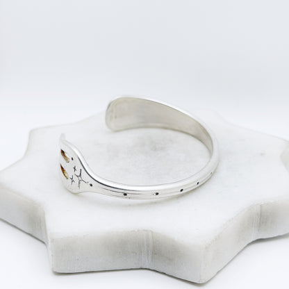 Starry Night, Pacific 1920, Oneida Hotel, Cocktail Fork Cuff Bracelet, Vintage Seafood Fork Bracelet Bracelets callistafaye