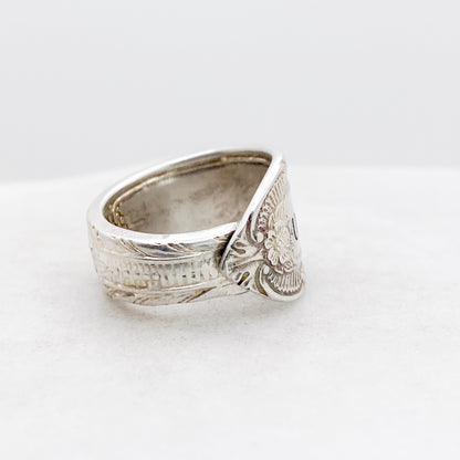 Unstoppable, Cotillion 1937, Custom Size Spoon Ring, Vintage Silverware Ring Rings callistafaye