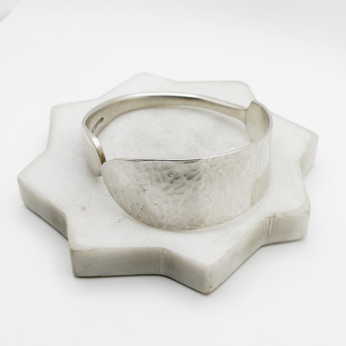 Viceroy Butter Spreader, Bangle Bracelet, Hammered Vintage Silverware, Butter Knife Bangle Bracelet Bracelets callistafaye