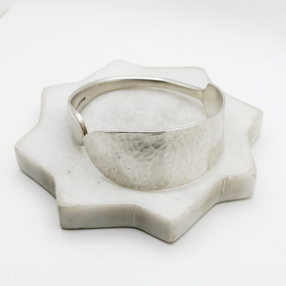 Viceroy Butter Spreader, Bangle Bracelet, Hammered Vintage Silverware, Butter Knife Bangle Bracelet Bracelets callistafaye